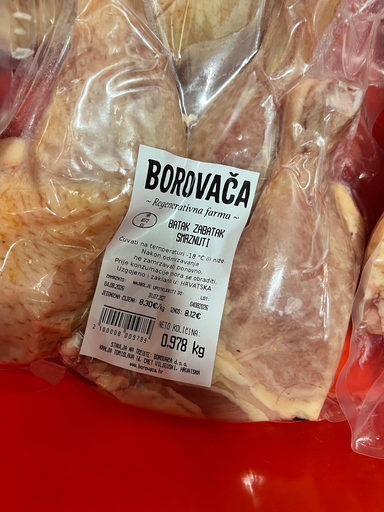 Smrznuti batak zabatak 1 kg